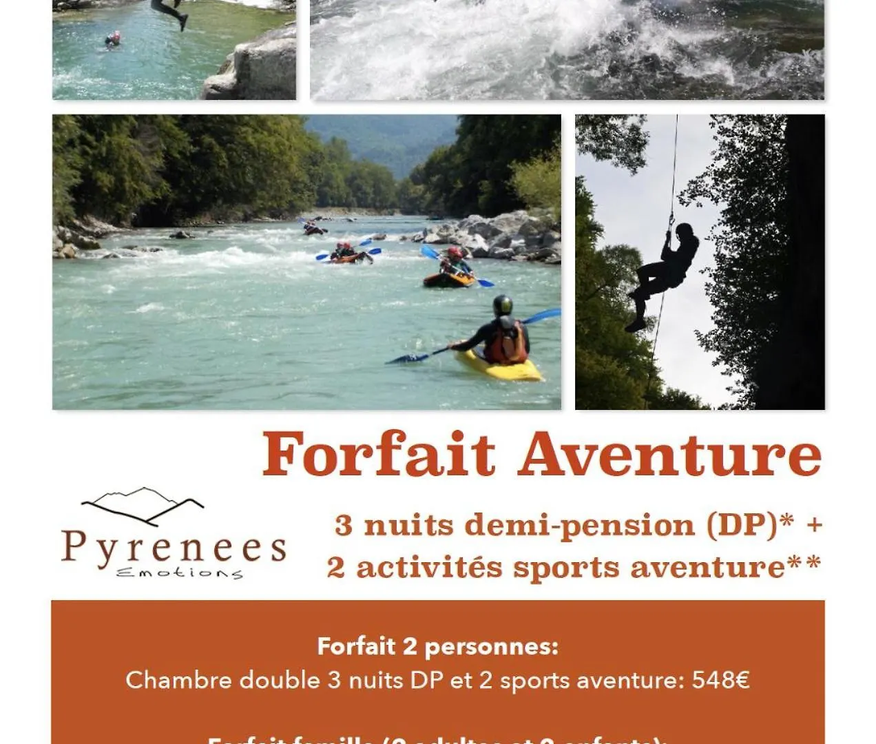 Pyrenees Emotions, Eco-Responsables, Nature, Sports Aventures Malvezie 3*,  France